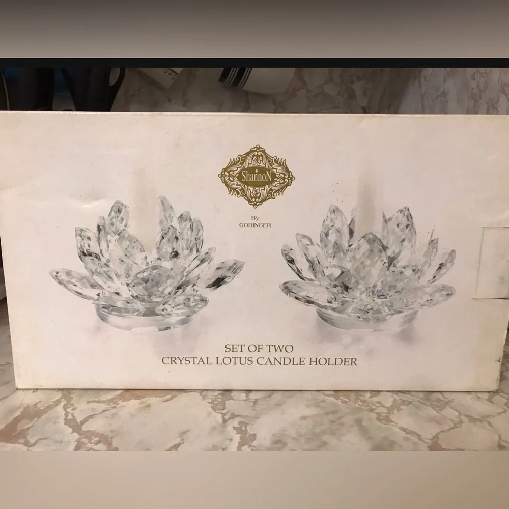 Crystal votive set - Picture 2 of 3